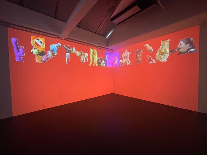 Installation view at A Rose is A Rose is A Rose Gallery, Amsterdam.